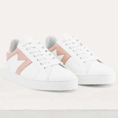 Sneakers with A M Insert from Maje