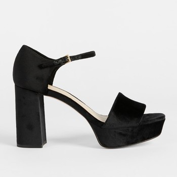 Velvet Platform Heels from Ted Baker