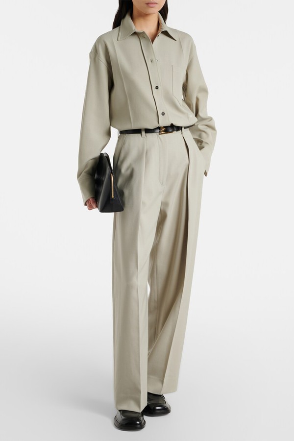 High-Rise Wide-Leg Pants from Victoria Beckham