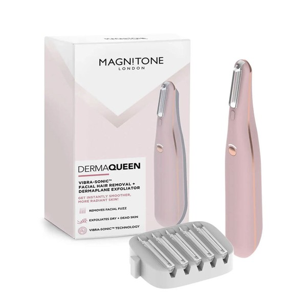 DermaQueen Vibra-Sonic Facial Dermaplane from Magnitone London