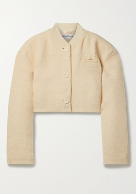 1. Cropped Bouclé Jacket from Acne Studios