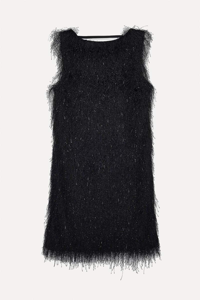 Fringe Mini Dress from NA-KD