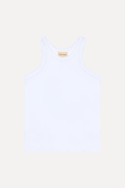 Fatu Ribbed Cotton Tank from Loulou Studio