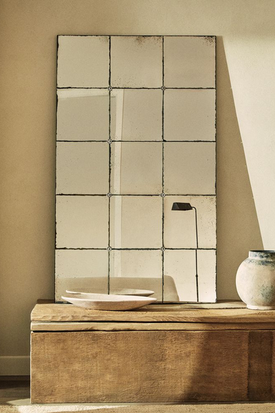 Antique-Finish Wall Mirror from Zara Home