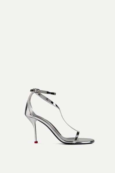 Harness Sandal Stiletto Heels from Alexander McQueen
