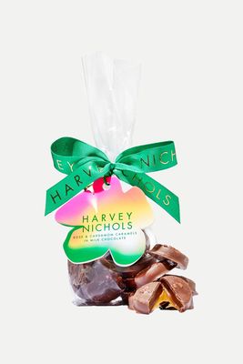 Milk Chocolate Coated Rose and Cardamom Caramels from Harvey Nichols