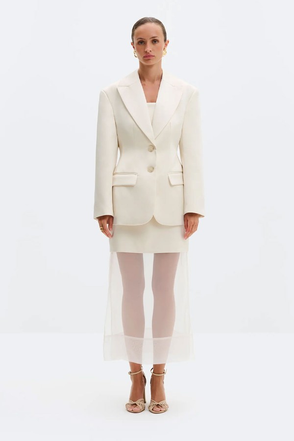 Ella Tailored Peplum Blazer from Malina