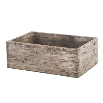 Driftwood Rectangular Planter from Sproutl