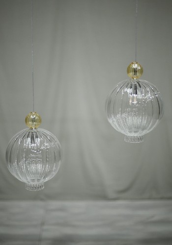 Italian Blown Glass Silhouette Pendant Lights from Tallboy Interiors