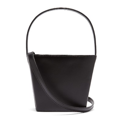 Edie Leather Bucket Bag