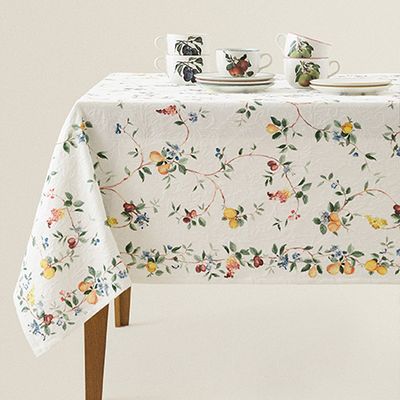 Jacquard Fruit Tablecloth from Zara Home