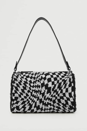 Beaded Baguette Bag from Mango