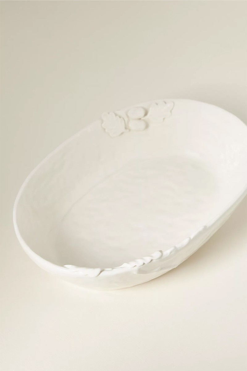 Oak Leaf Stoneware Medium Serve Bowl from Anthropologie