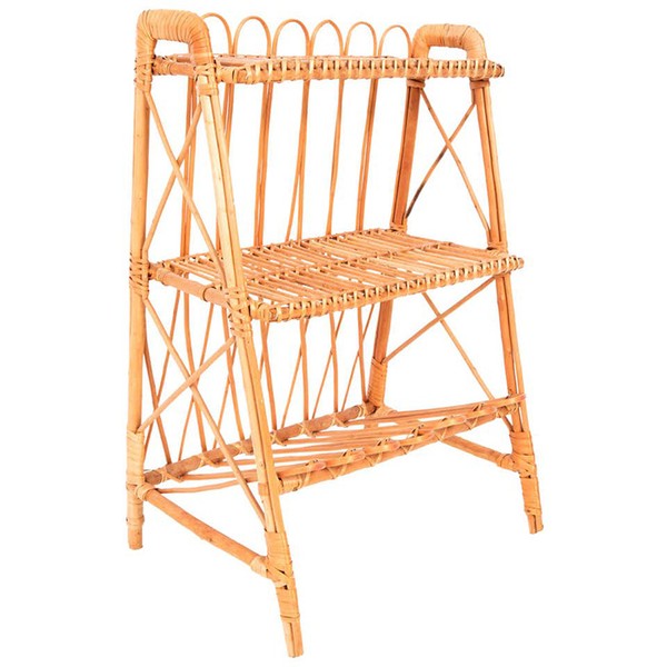 Midcentury Rattan Flowerbed Pedestal from £220.10