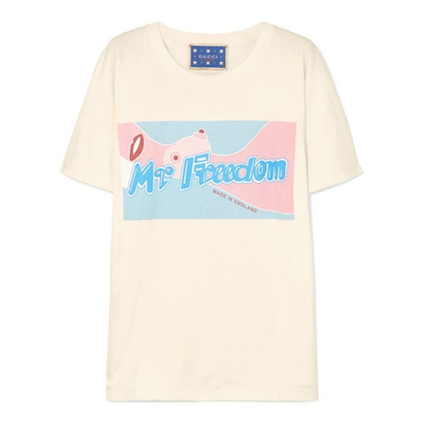 Printed Cotton-Jersey T-Shirt