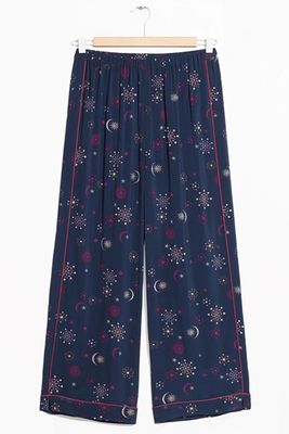 Printed Jacquard Trousers from & Other Stories 