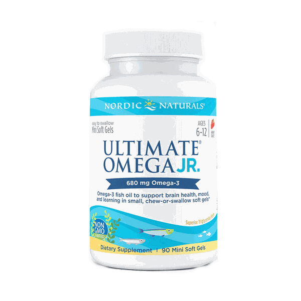 Strawberry 90 Mini Softgels from Nordic Naturals