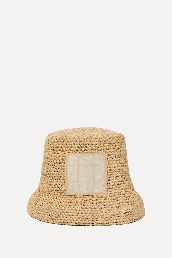 Le Bob Ficiu Raffia Bucket Hat from Jacquemus