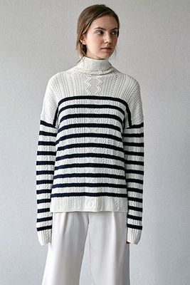 Knitted Stripes Sweater from Intropia