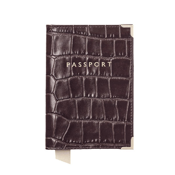 Passport Cover from Aspinal Of London