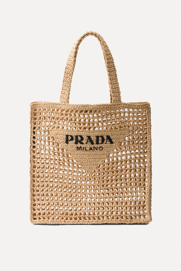 Crochet Tote Bag from Prada