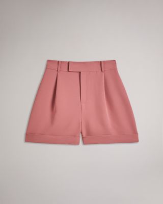 Kelsyas Pleat Front Tailored Shorts