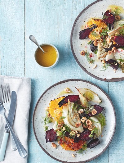 Roasted Beetroot, Fennel & Orange Salad