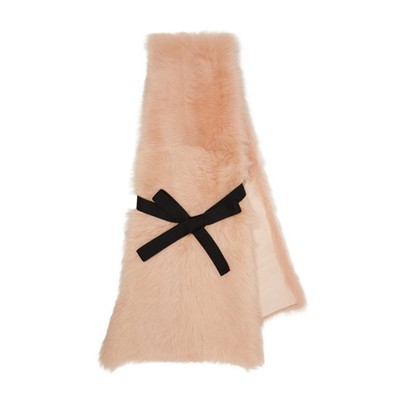 Shearling Wrap Scarf from Raey