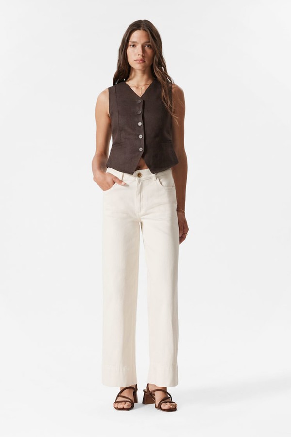 Straight Cropped Jeans