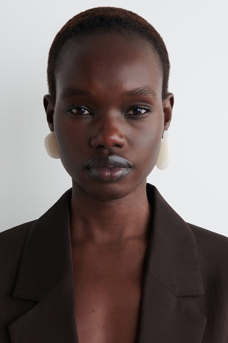 Mismatched Pebble Earrings from COS