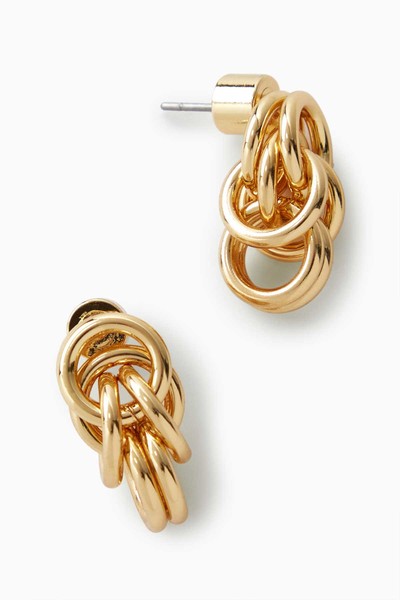 Knotted Stud Earrings