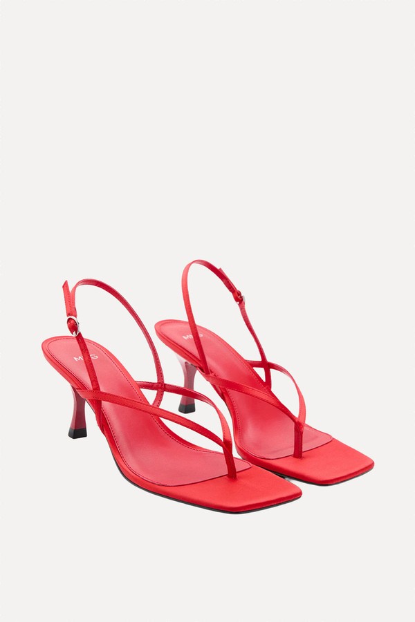 Strappy Heeled Sandals from Mango