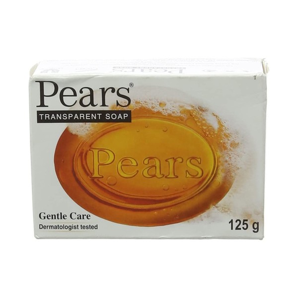 Transparent Amber Soap from Pears