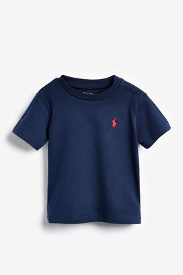 Baby Jersey Logo T-Shirt from Polo Ralph Lauren 