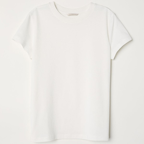 Silk-Blend Jersey Top from H&M