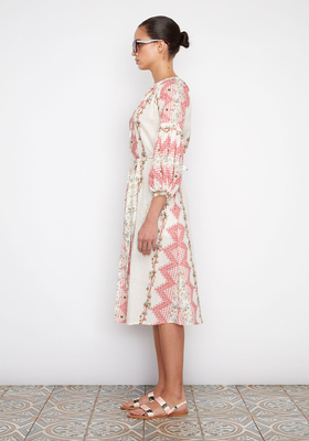 Hand-Embroidered Tidewater Dress from D'Ascoli