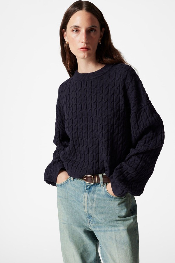 Cable-Knit Wool Jumper from & Other Stories