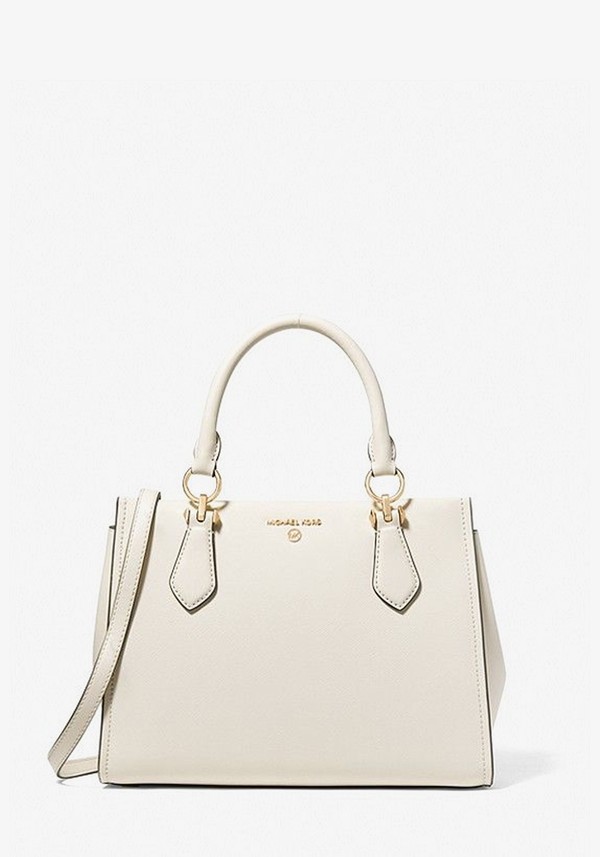 Marilyn Medium Saffiano Leather Satchel