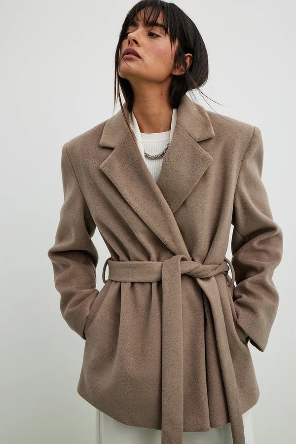 Classic Belted Short Coat