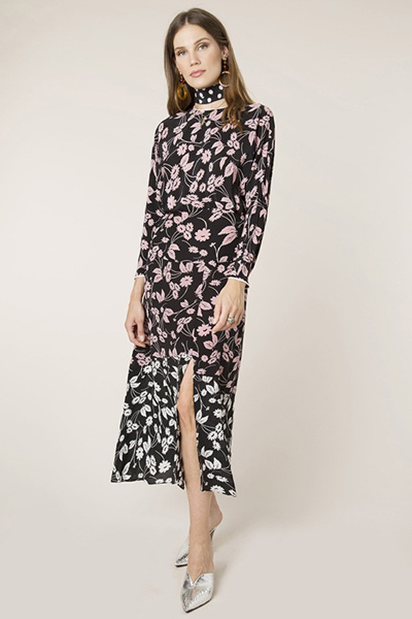 Lisa Mixed Daisy Dress