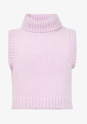 Loulou Turtleneck Knitted Vest from Andion