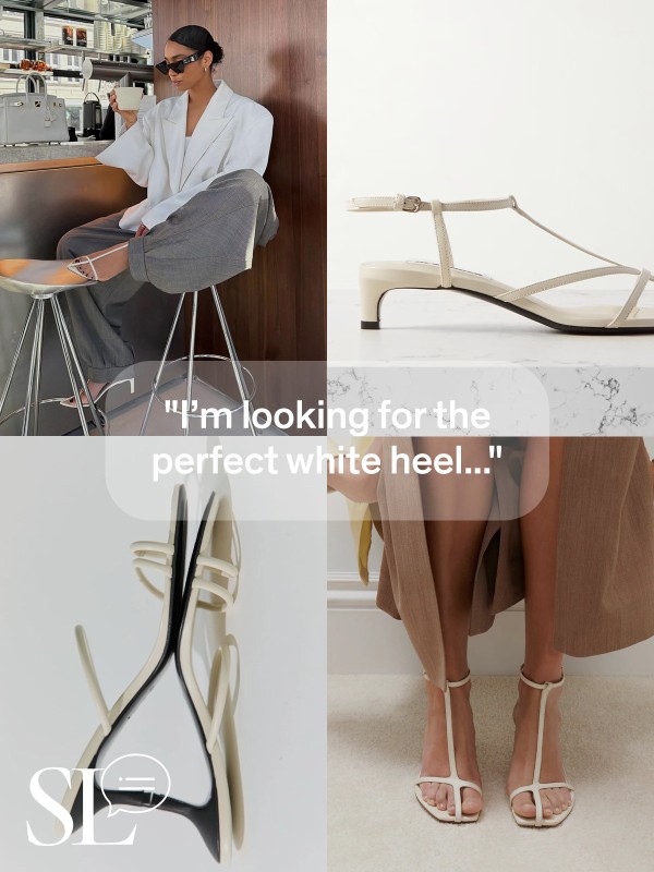 The Round Up: White Heels