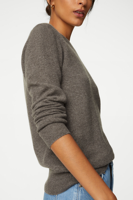 Pure Cashmere Crew Neck Jumper  from M&S 