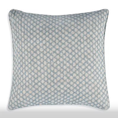Cushion In Blue Wicker from Fermoie