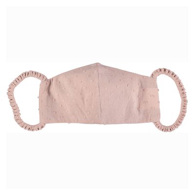 Face Mask, Pink Plumetti from Oliver London
