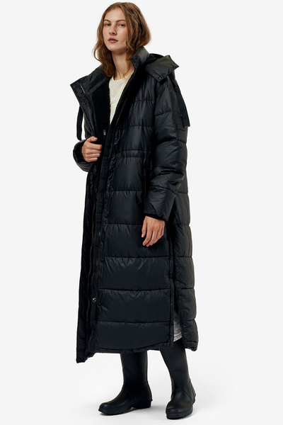 Hooded Longline Puffer Coat from Hunter