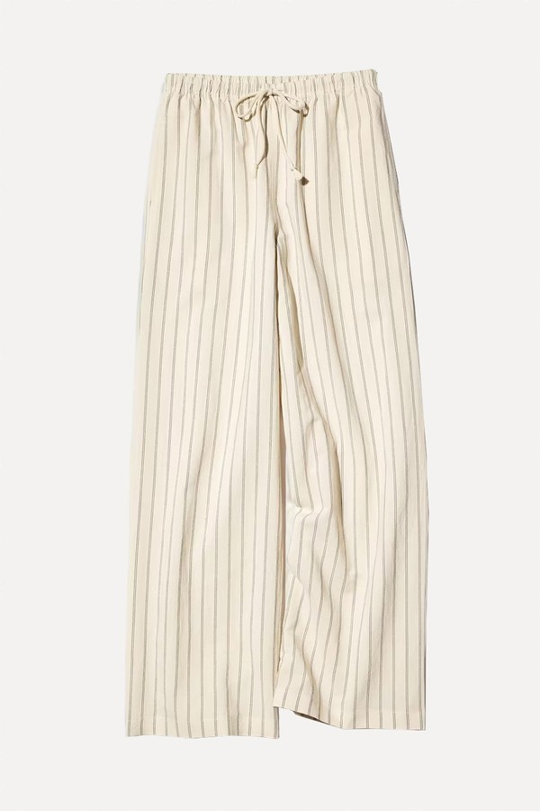 Linen Blend Easy Trousers from UNIQLO