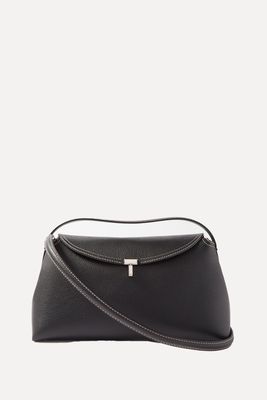 Grained-Leather Cross-Body Bag from Toteme