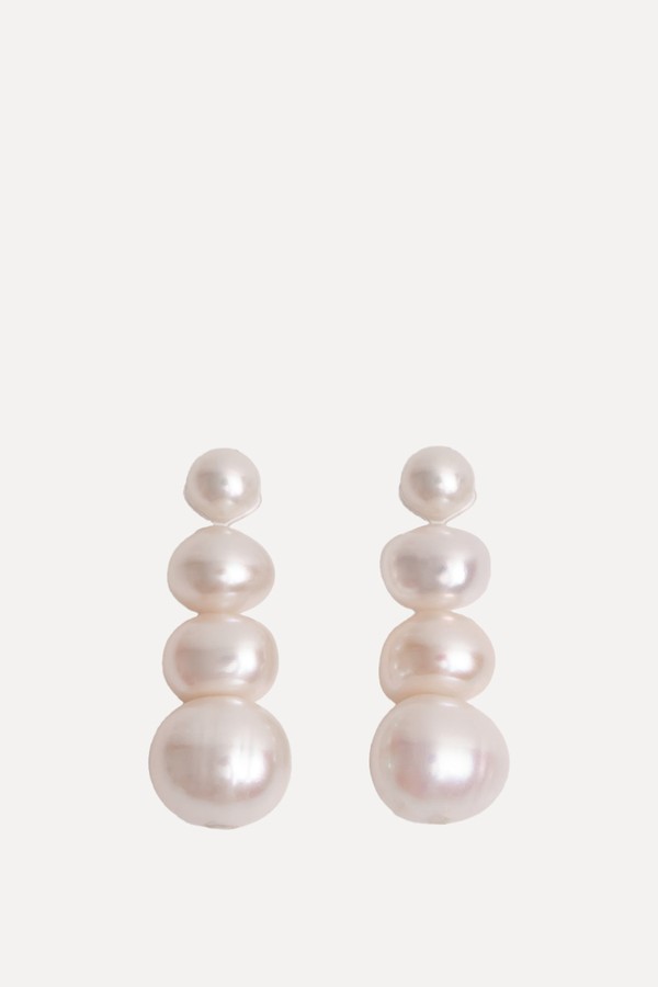 Freshwater Pearl Stud Earrings