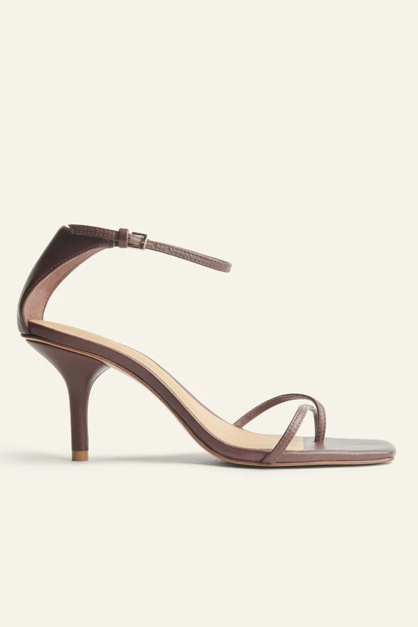 Gigi Strappy Mid Heel Sandal from Reformation